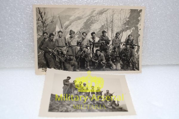WWII foto di gruppo partigiani | Military Arsenal