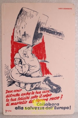 Volantino di propaganda R.S.I "Carta assorbente" | Military Arsenal