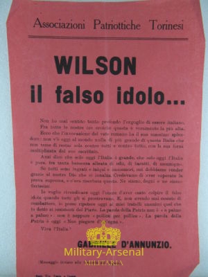 Associazioni Patriottiche Torinesi Fascismo Pre Marcia su Roma | Military Arsenal