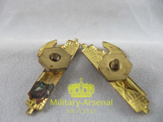 Milizia M.V.S.N. fascetti da bavero | Military Arsenal
