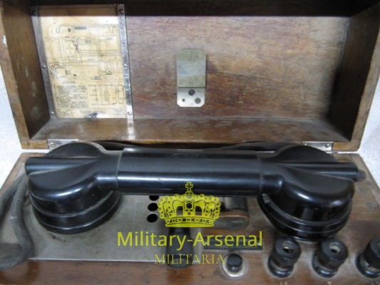 Regio Esercito telefono da campo Perego | Military Arsenal