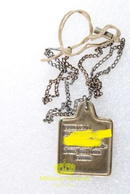 Piastrina di riconoscimento DOG TAG Regio Esercito  | Military Arsenal