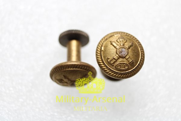 Regio esercito bottoni per spalline Carristi | Military Arsenal