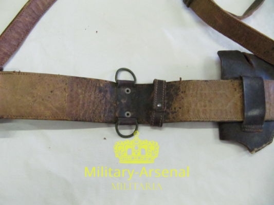 Regio Esercito cinturone da ufficiale con fondina RSI | Military Arsenal
