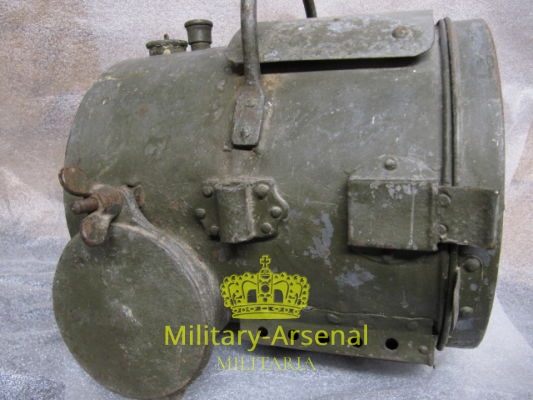 WWI faro a carburo per veicoli Regio Esercito | Military Arsenal