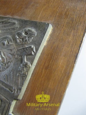 P.N.F. Guerra d' Africa placca in bronzo | Military Arsenal