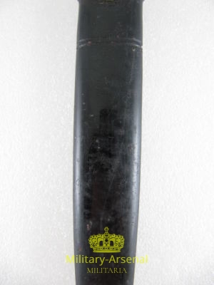M.V.S.N. fodero nero per pugnale mod.32 Becco d'Aquila | Military Arsenal