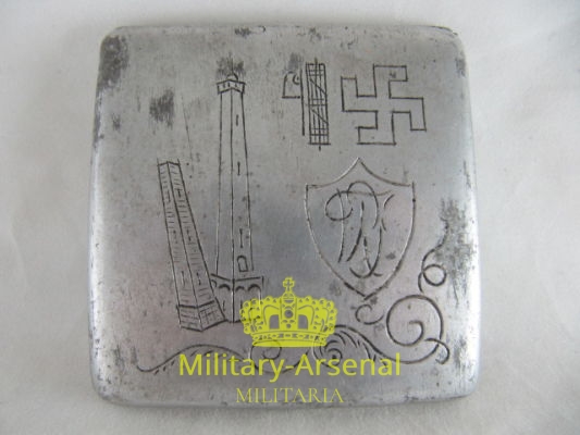 Portasigarette amicizia Italo-Tedesca Bologna | Military Arsenal
