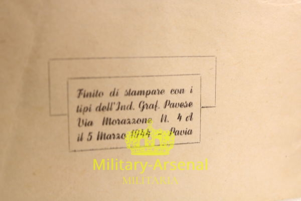 Canzoni di Guerra 1944 Fasci Repubblicani di Pavia RSI | Military Arsenal