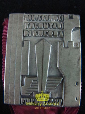 Medaglia Vontari di Guerra con distintivo convegno Firenze 1937 | Military Arsenal