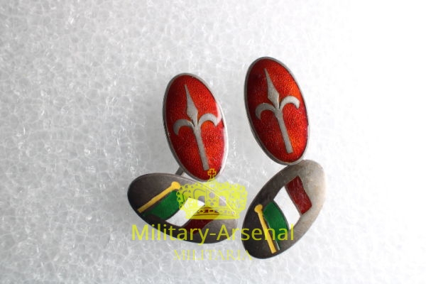 Gemelli smaltati Trieste Italiana 1954 | Military Arsenal