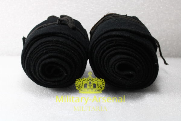 Fasce mollettiere nere P.N.F. Milizia | Military Arsenal