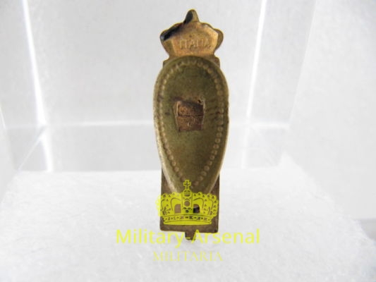 Milizia MVSN distintivo Camicia Nera con corona | Military Arsenal