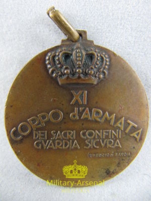 GAF Guardia alla Frontiera XI Corpo D' Armata | Military Arsenal