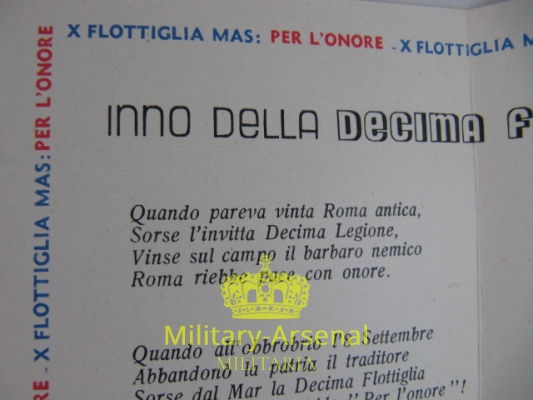 Flottiglia Decima Mas RSI | Military Arsenal
