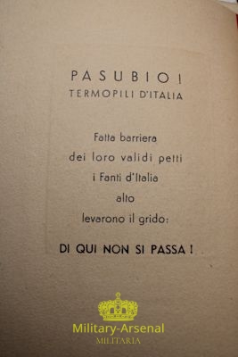 Calendario 79° Reggimento fanteria roma 1938 | Military Arsenal