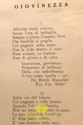 Canzoni di Guerra 1944 Fasci Repubblicani di Pavia RSI | Military Arsenal