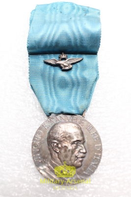 Regia Aeronautica medaglia di lunga navigazione aerea grado argento | Military Arsenal