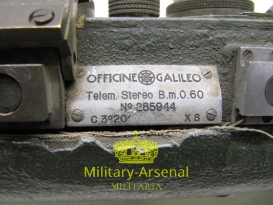 WWII Regio Esercito telemetro Officine Galileo | Military Arsenal
