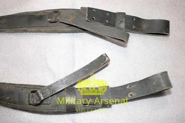 WWII Regio Esercito spallacci per trasporto Breda 30 | Military Arsenal