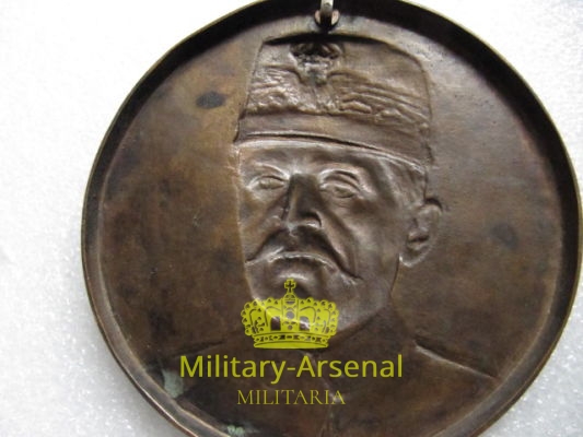 WWI Generale Luigi Cadorna placca in bronzo | Military Arsenal