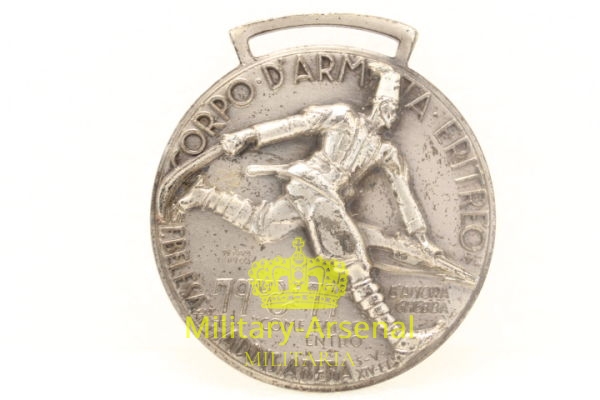 Corpo D'Armata Eritreo medaglia Argento | Military Arsenal