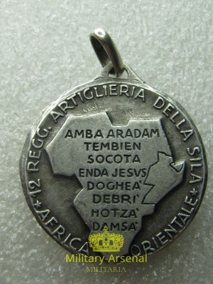 Medaglia 12° Artiglieria della SILA. 2 | Military Arsenal