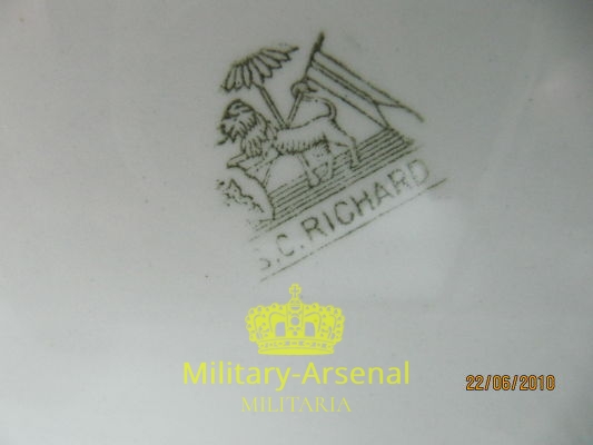 Vassoio ceramica Vittorio Emanuale III | Military Arsenal