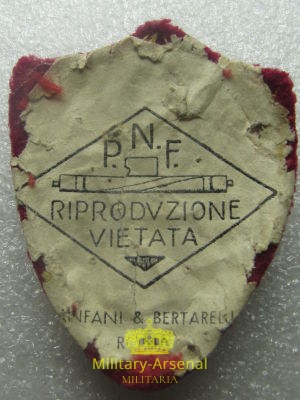 Scudetto ricamato P.N.F. | Military Arsenal