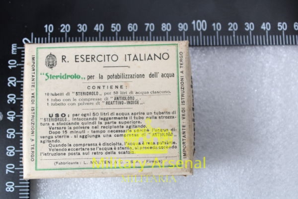 Sanità Regio Esercito "Steridrolo" | Military Arsenal