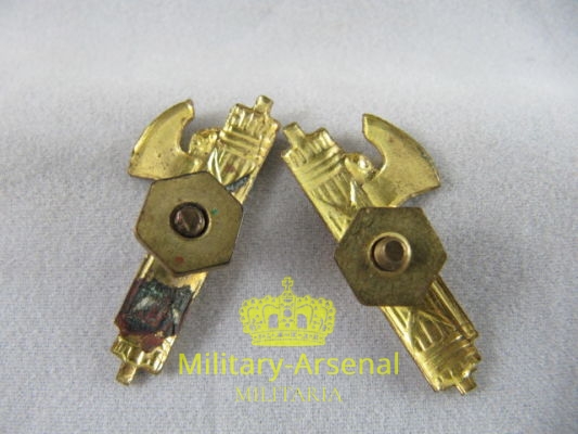 Milizia M.V.S.N. fascetti da bavero | Military Arsenal