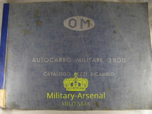 OM Autocarro Militare 3 BOD catalogo | Military Arsenal