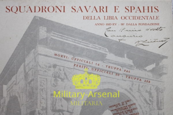 Calendario Coloniale Squadroni Savari e Spahis | Military Arsenal