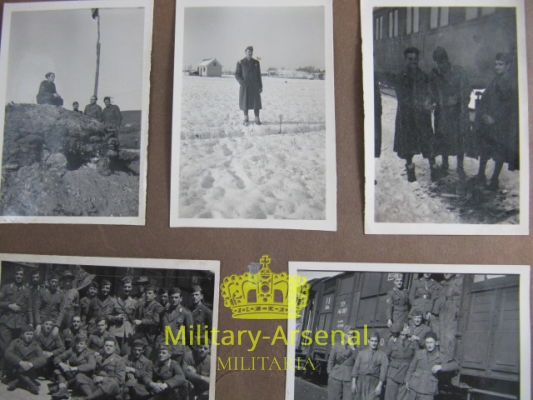 WWII fronte Greco Albanese foto album | Military Arsenal