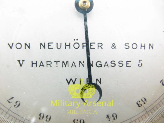 WWiI Altimetro Höhenmesser Von Neuhöfer & Sohn  WIEN | Military Arsenal