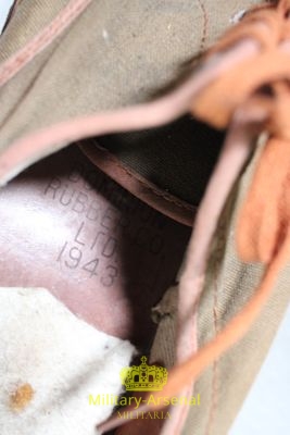 WWII 1943 scarpe da riposo Canadesi plimsolls | Military Arsenal