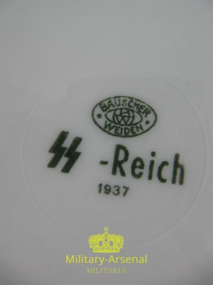 Germania Waffen SS piatto in ceramica | Military Arsenal