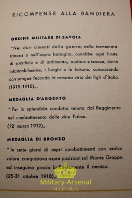 Calendario 79° Reggimento fanteria roma 1938 | Military Arsenal
