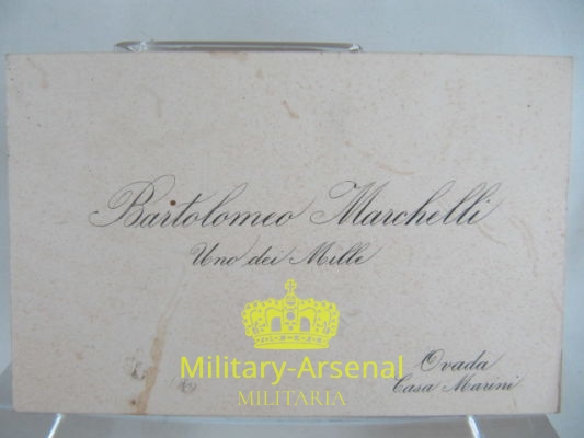 Spedizione dei Mille Giuseppe Garibaldi | Military Arsenal