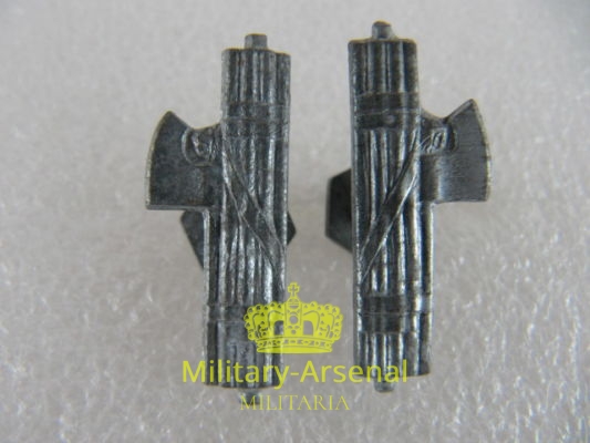 Fascetti da bavero M.V.S.N. milizia piccoli | Military Arsenal
