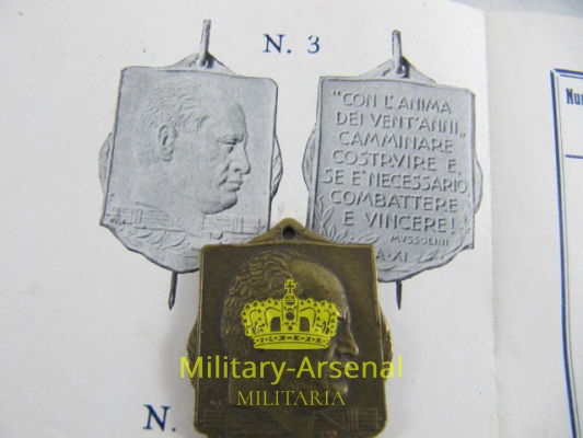 PNF medaglia decennale del partito Fascista | Military Arsenal