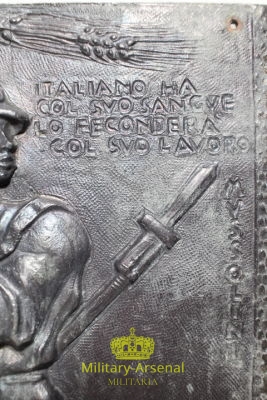 Fascismo placca fondazione dell'Impero Africa 1936 | Military Arsenal