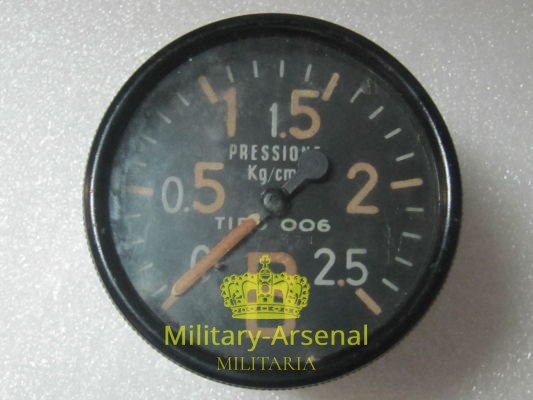 Regia Aeronautica manometro | Military Arsenal