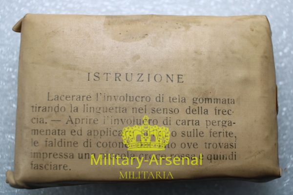 WWII Regio Esercito pacchetto di medicazione verbandpackchen RSI | Military Arsenal