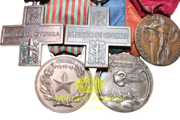 WWII Medaglia Divisione corazzata ariete 1941 | Military Arsenal