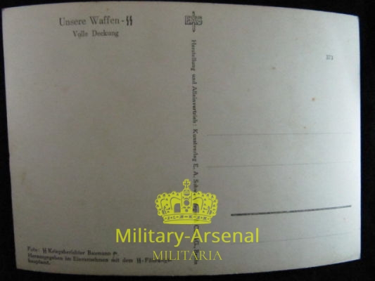 Unsere Waffenn SS postcard postkarte cartolina di propaganda 7 | Military Arsenal