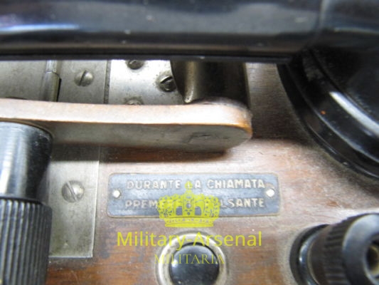Regio Esercito telefono da campo Perego | Military Arsenal