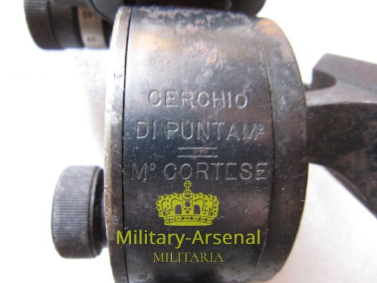 Regio Esercito Artiglieria puntamento modello Cortese | Military Arsenal