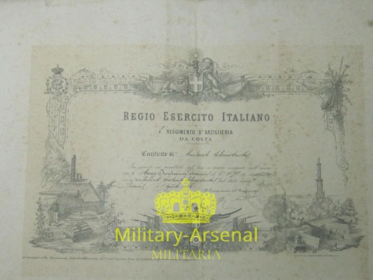 Diploma Telemetrista 1906 | Military Arsenal