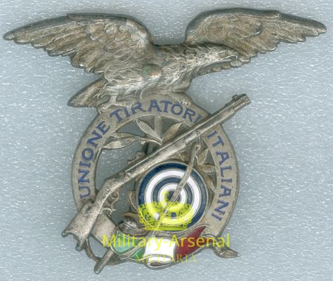 Distintivo Unione Tiratori Italiani | Military Arsenal